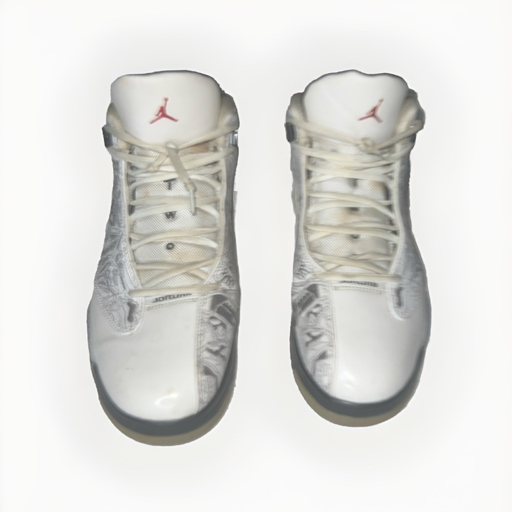 Air Jordan Dub Zero White Cement 2020 311046-105 Men’s Size 11 Pre-owned